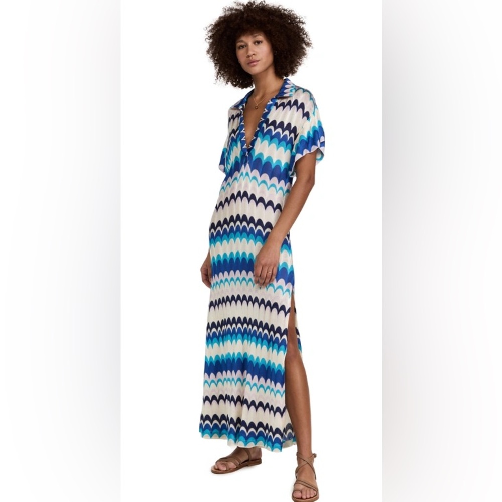 Alexis Lucchini Dress Blue Water Small